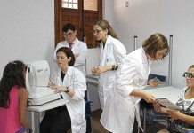 VpC desplazó hasta el lugar una óptica itinerante
