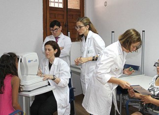 VpC desplazó hasta el lugar una óptica itinerante