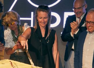 Momento de la celebración del 40 aniversario de De Rigo