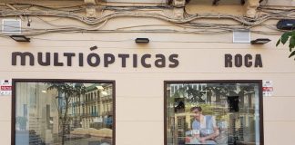 Aspecto del nuevo establecimiento Multiópticas en Melilla