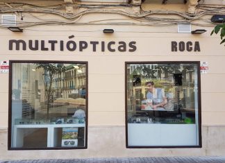 Aspecto del nuevo establecimiento Multiópticas en Melilla