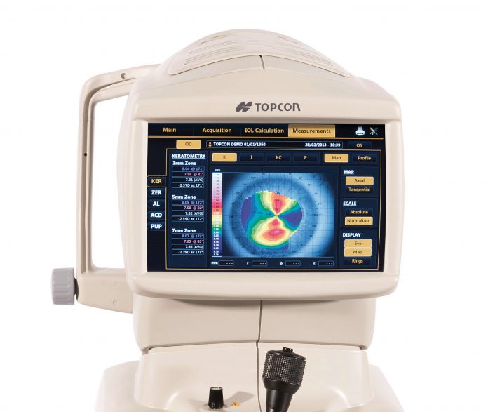 Topografo corneal Topcon