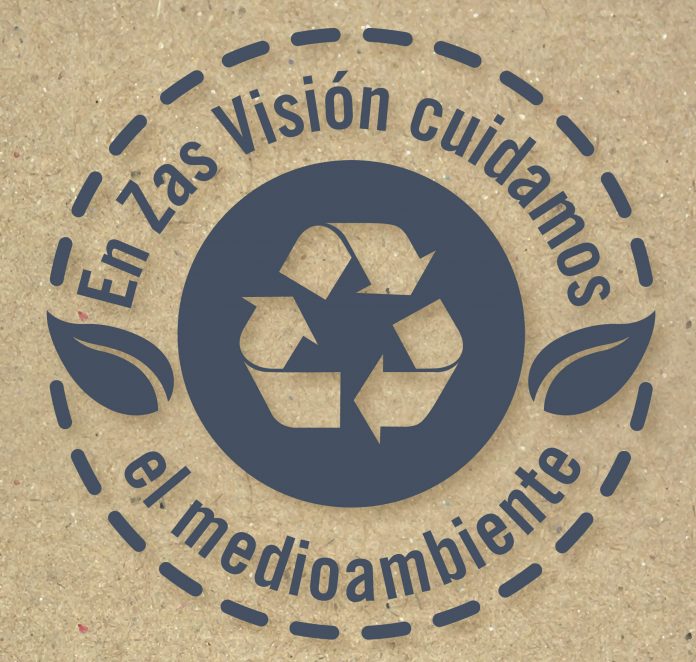 Zas Visión reduce su huella ecológica