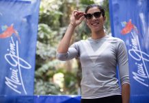 Garbiñe Muguruza brilla con Maui Jim en el jardín tropical de Atocha