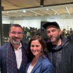 Juan Luis Rexa, Laura Rocha y Moritz Kreuger