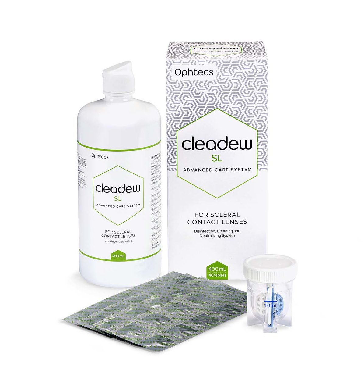 Cleadew SL, nuevo sistema de limpieza y desinfección para lentes de contacto esclerales -