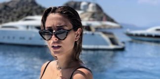 Blanca Suárez luce las gafas de sol Florence de Gigi Studios