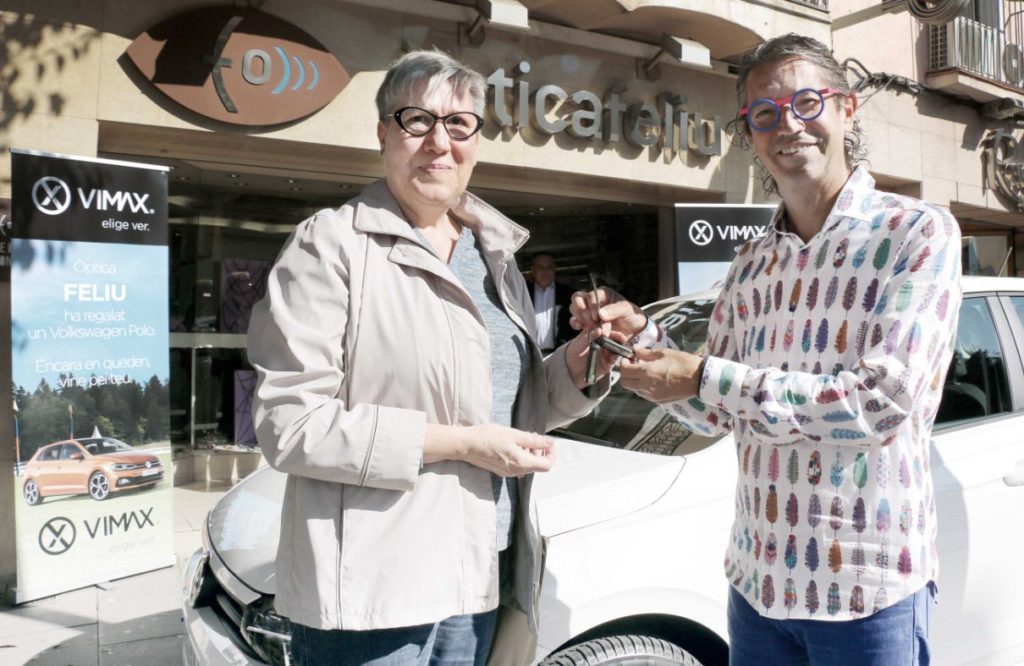 Entrega Volkswagen Polo en Optica Feliu