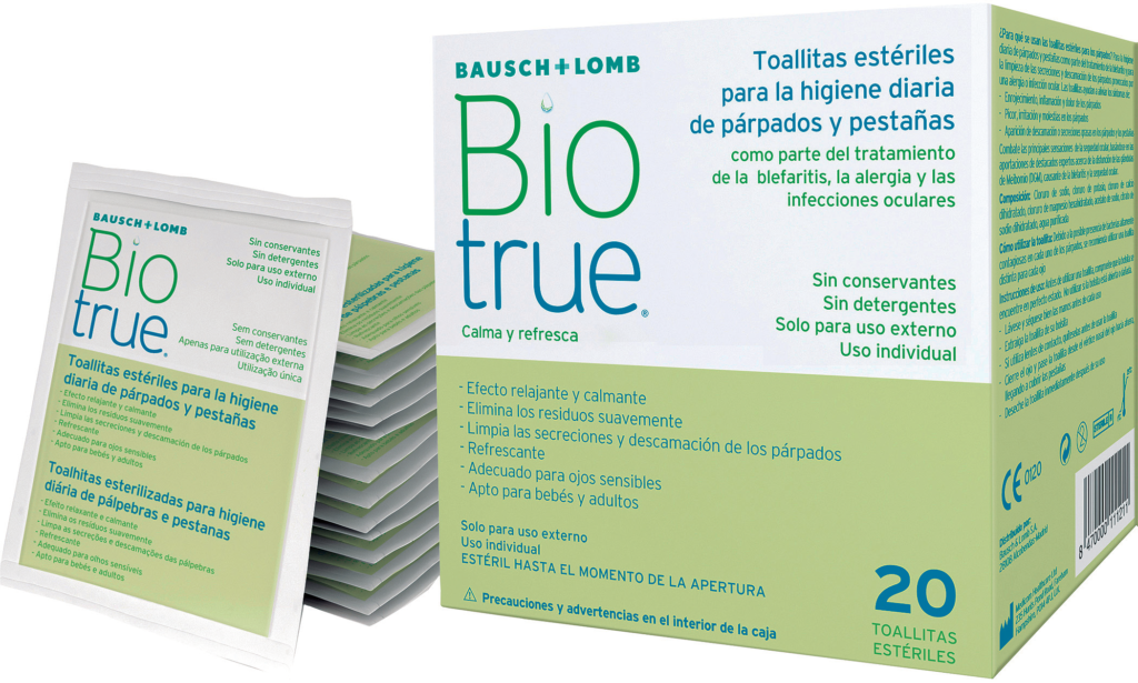 Biotrue toallitas