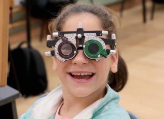 La felicidad de poder contar con unas gafas nuevas