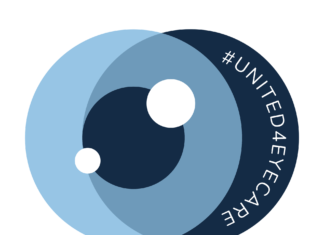 Logotipo iniciativa #united4eyecare de Safilo