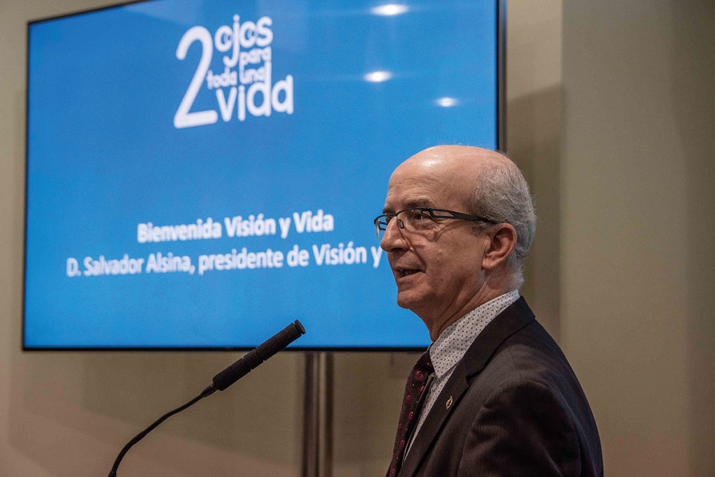 Salvador Alsina presidente de Visión y Vida