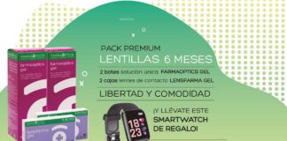 Farmaoptics diseña una promoción de contactología con sus productos premium de marca propia