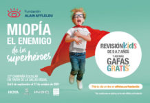 La Fundación Alain Afflelou entrega 5.000 gafas graduadas a niños de entre 5 y 7 años