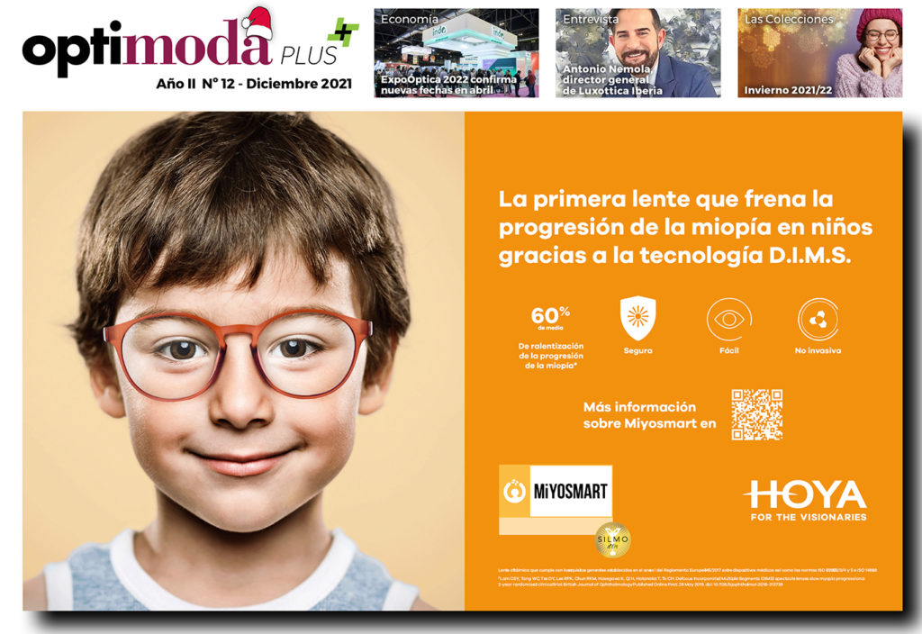 Optimoda Plus diciembre 2021 portada