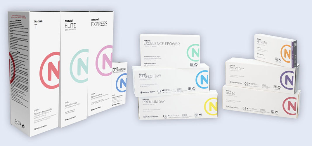 Natural Optics Group presenta el restyling de sus marcas propias en contactología