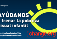 Más de 59.000 personas apoyan acabar con la pobreza visual infantil en España