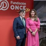 Eva Ivars, CEO AFFLELOU- Alberto Durán, Fundación ONCE