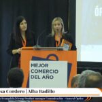 Alba Badillo Group Prouduct Manager de Comunciación de General Optica (Izq) – Maria Rosa Cordero Responsable de Franquicias de General Optica (Dcha) 2