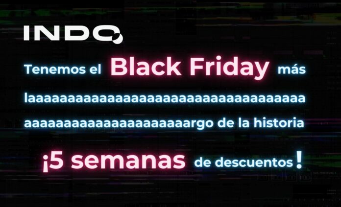 Campaña Black Friday Indo