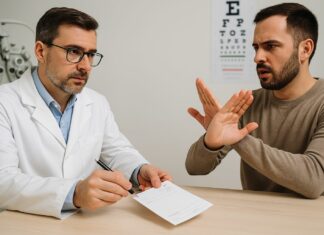 prescripción optométrica
